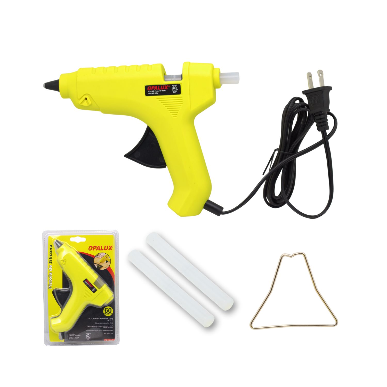 FQ-158B 1 Westor FQ-158B Opalux Pistola Para Silicona 60W 220V AC 60HZ FQ-158B OPALUX