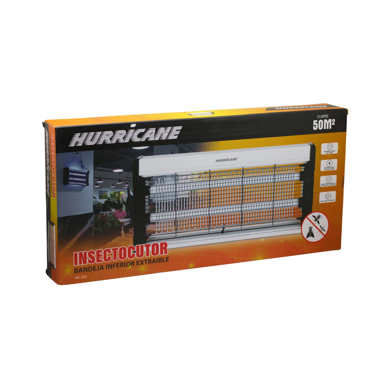 HU-255 7 Westor HU-255 Hurricane Insectocutor 2X10W De Bandeja Inferior Extraible HU-255 HURRICANE