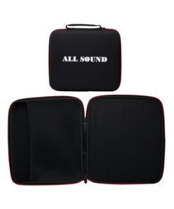 Estuche de Nylon Para 4 Microfonos con Cierre MC-4 ALL SOUND