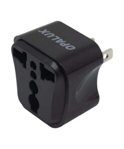 Westor OP-603-A3NG Opalux Adaptador Enchufe con Toma Tierra Espiga Plana OP-603-A3NG OPALUX