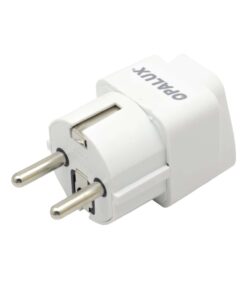 Westor OP-603-K Opalux Adaptador Enchufe + Tierra a Tipo F (Schuko) OP-603-K OPALUX