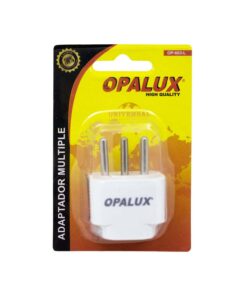 Adaptador Enchufe con Toma Tierra Tipo L OP-603-L OPALUX 7 Westor OP-603-L Opalux Adaptador Enchufe con Toma Tierra Tipo L OP-603-L OPALUX