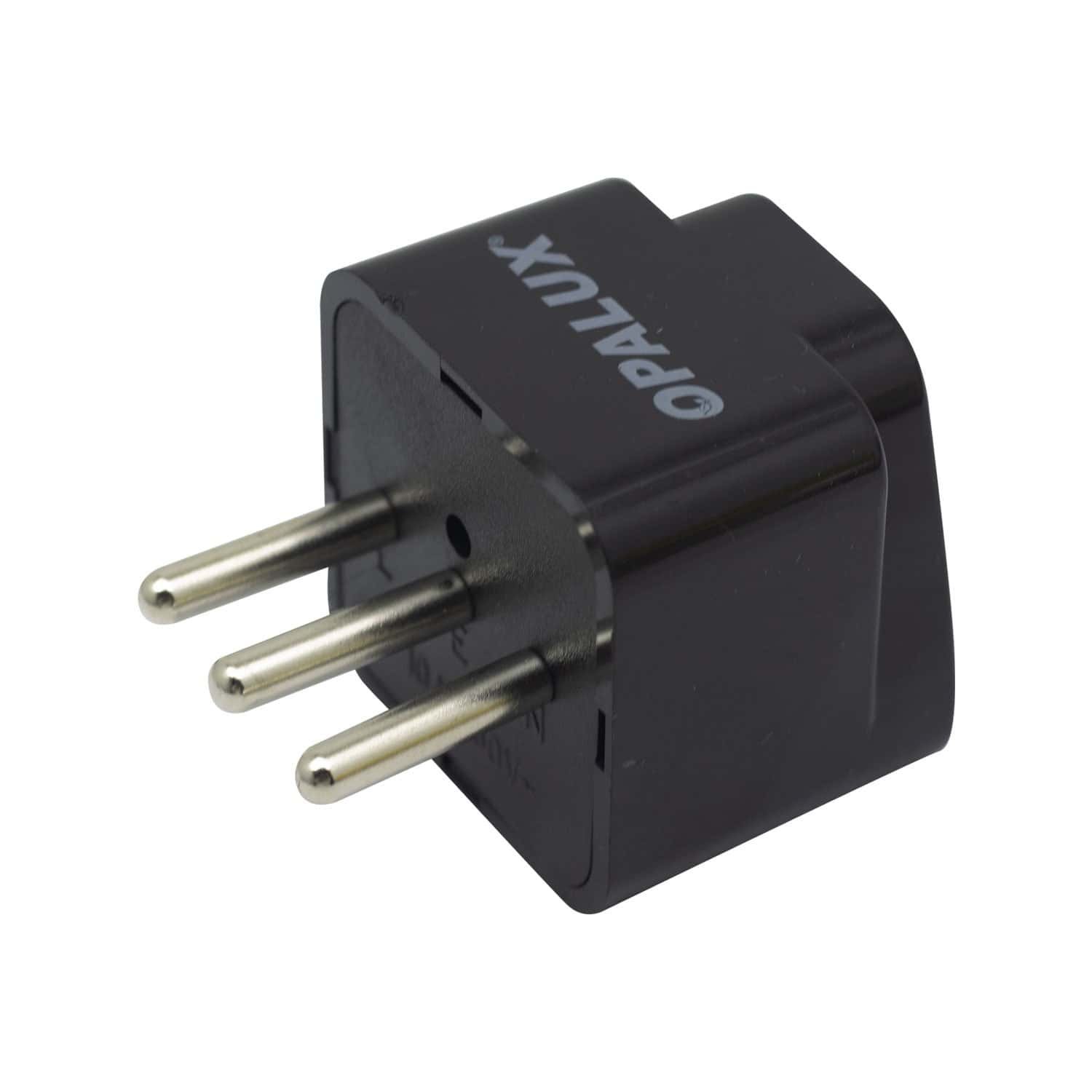 OP-603-LNG-2 Westor OP-603-LNG Opalux Adaptador Enchufe con Toma Tierra OP-603-LNG OPALUX