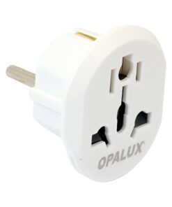 Westor OP-605-2BL Opalux Adaptador Enchufe Schuko OP-605-2BL OPALUX