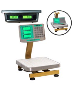 Balanza Digital Brazo Dorado 60Kg 2 Display OP-802A OPALUX