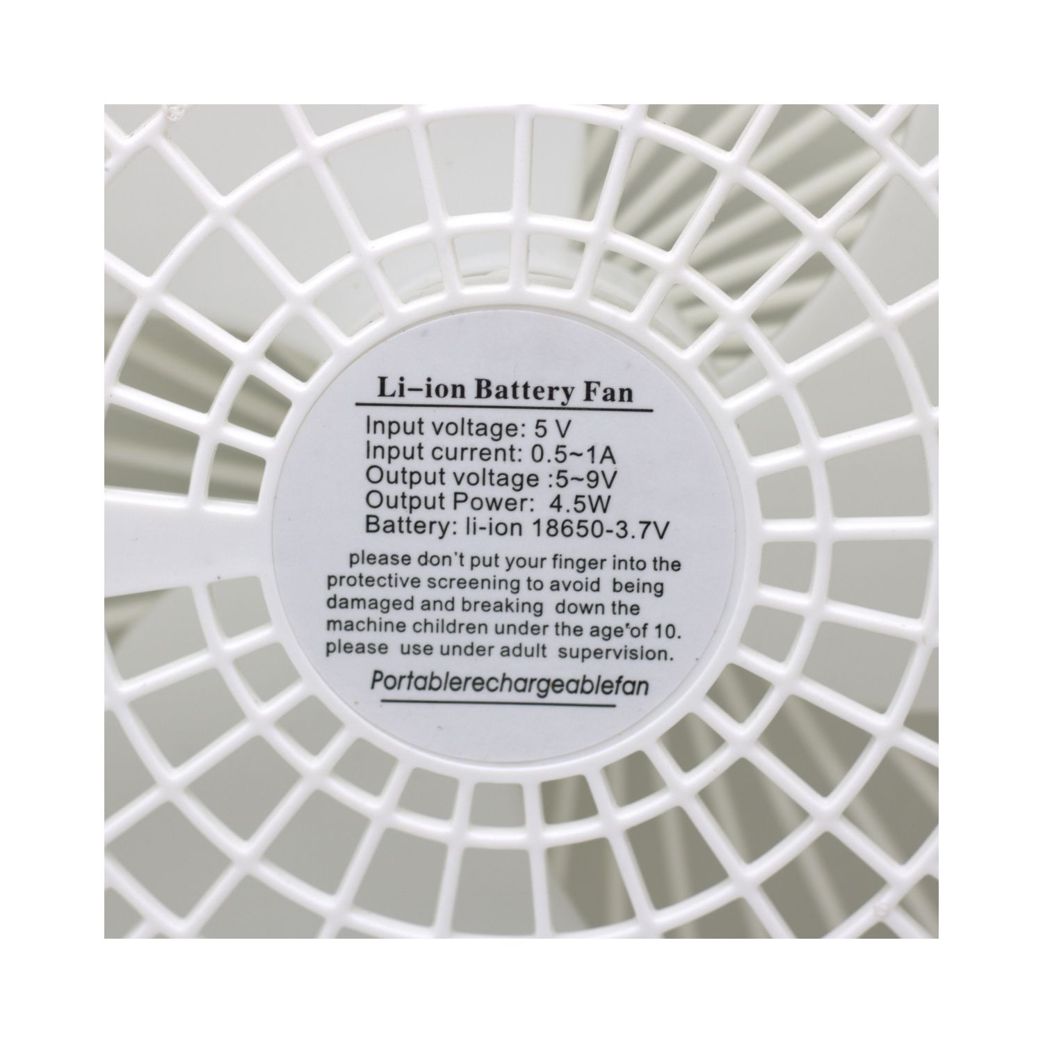 OP-TF63-BL 5 Westor OP-TF63-BL Opalux Ventilador Portátil Recargable 3 Velocidades OP-TF63-BL OPALUX