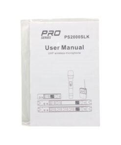 Westor PS2000SLK PRO SERIES Micrófono Inalámbrico Doble PS2000SLK PRO SERIES