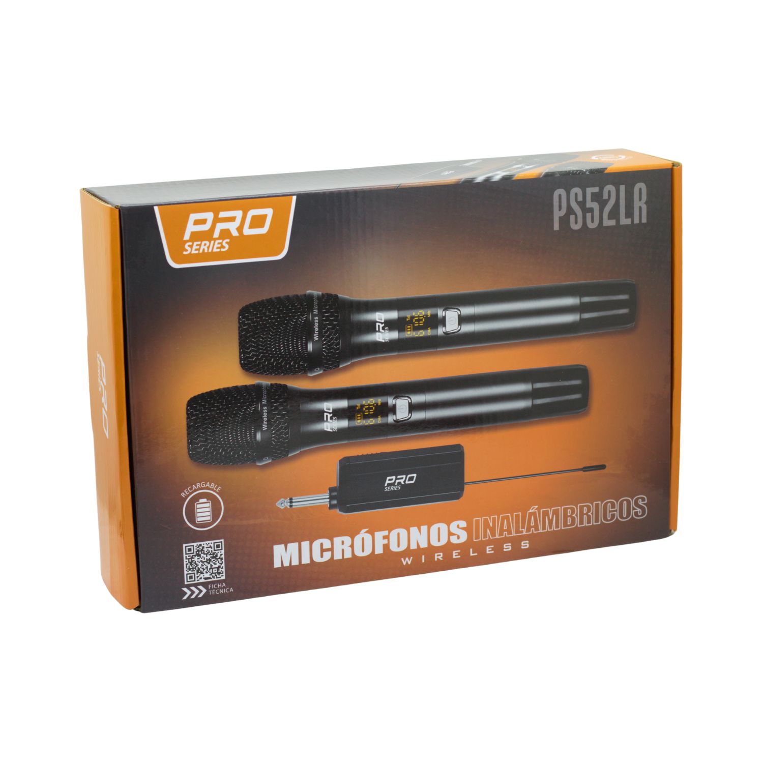 PS52LR 12 Westor PS52LR PRO SERIES Micrófonos Recargables UHF Dobles Inalámbricos PS52LR PRO SERIES