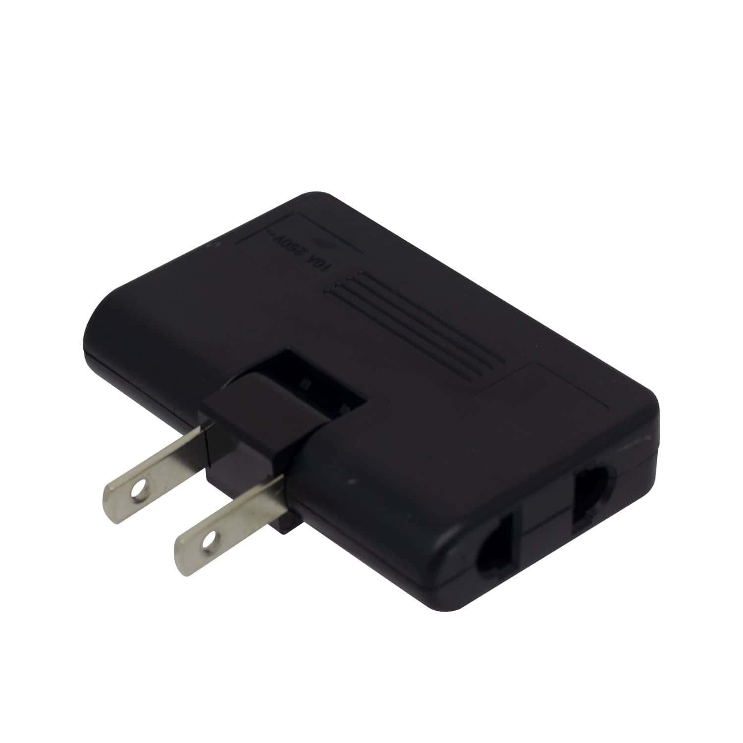 XD-608-FBK-1 Westor XD-608-FBK Opalux Adaptador Enchufe Triple Giratorio XD-608-FBK OPALUX