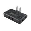 Westor XD-614-E Opalux Adaptador Enchufe Triple Giratorio XD-608-FBK OPALUX