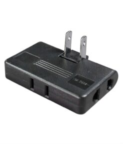 Adaptador Enchufe Triple Giratorio XD-608-FBK OPALUX