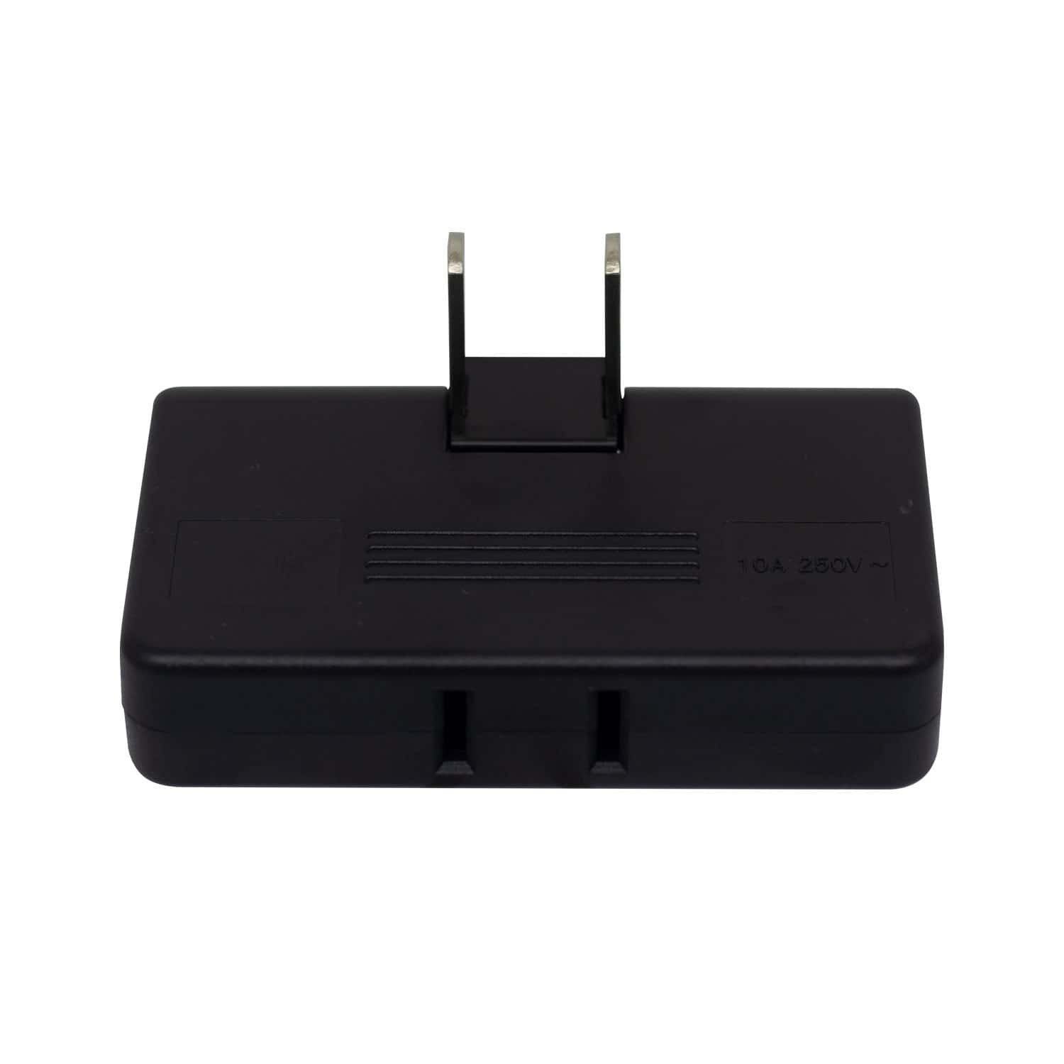 XD-608-FBK-3 Westor XD-608-FBK Opalux Adaptador Enchufe Triple Giratorio XD-608-FBK OPALUX