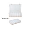Westor ZD-11Q Takema Caja Organizadora Transparente con 36 Divisiones YS-2051