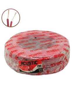 Cable Rojo y Negro #20 x 85 mts AC-20-85MT ACUSTIC