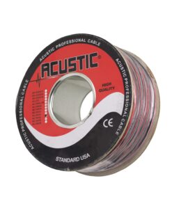 Westor AC-2X18 Cable Mellizo #18 Para Audio Cristal 100 M Rojo/Negro AC-2X18 ACUSTIC