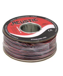 Westor AC-2X18 Cable Mellizo #18 Para Audio Cristal 100 M Rojo/Negro AC-2X18 ACUSTIC