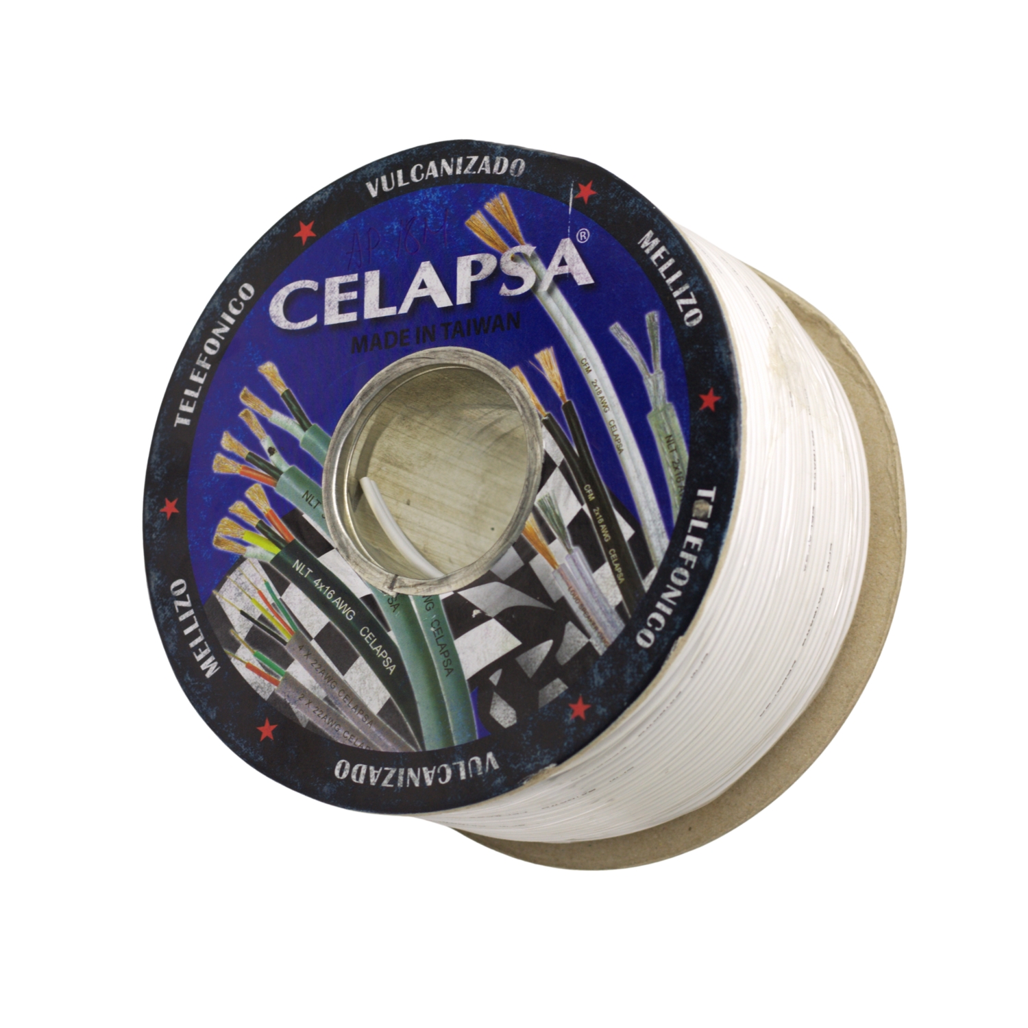 AP-18M 3 Westor AP-18M Celapsa Cable Mellizo AWG 18 Blanco 100 mts AP-18M CELAPSA