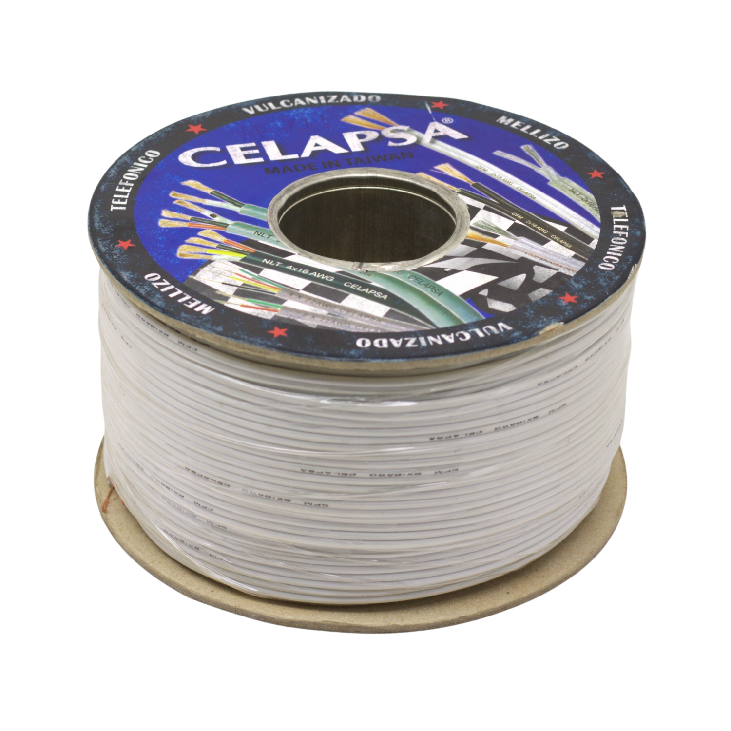 AP-18M 4 Westor AP-18M Celapsa Cable Mellizo AWG 18 Blanco 100 mts AP-18M CELAPSA