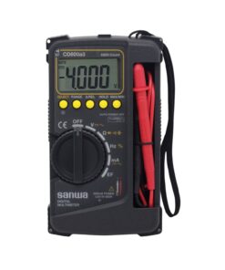 Multímetro Digital AC/DC 600V/600mA True RMS CD800A3 SANWA 3 Westor CD800A3 Sanwa Multímetro Digital AC/DC 600V/600mA True RMS CD800A3 SANWA