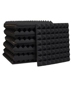 Esponja Acústica de Pared c/ Autoadhesivo Mod Pirámide Negro EA-PIN50 ALL SOUND 6 Westor EA-PIN50 ALL SOUND Esponja Acústica de Pared c/ Autoadhesivo Mod Pirámide Negro EA-PIN50 ALL SOUND