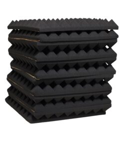 Esponja Acústica de Pared c/ Autoadhesivo Mod Pirámide Negro EA-PIN50 ALL SOUND 7 Westor EA-PIN50 ALL SOUND Esponja Acústica de Pared c/ Autoadhesivo Mod Pirámide Negro EA-PIN50 ALL SOUND