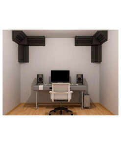 Espuma Trampa de Bajo/Esquinero de 8Pcs Esponja Acustica p/ Pared c/ Autoadesivo EA-TBC ALL SOUND