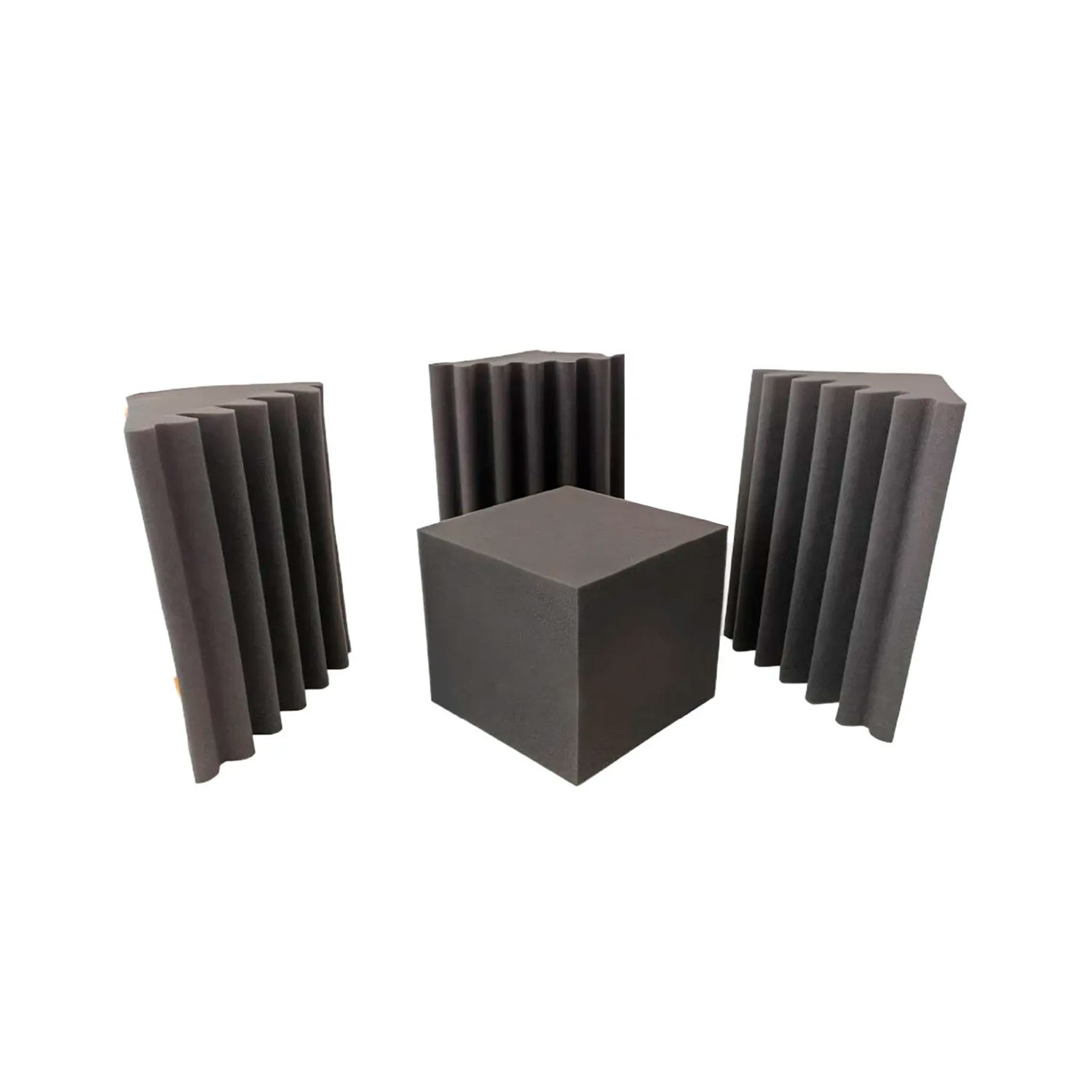 EA-TBC Westor EA-TBC ALL SOUND Espuma Trampa de Bajo/Esquinero de 8Pcs Esponja Acustica p/ Pared c/ Autoadesivo EA-TBC ALL SOUND