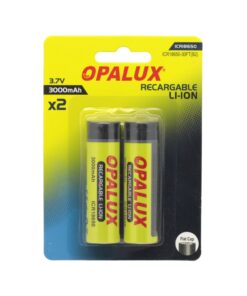 Westor ICR18650-30FT(B2) Opalux Batería Recargable x2 Li-Ion 3.7V 3000 mAh ICR18650-30FT(B2) OPALUX