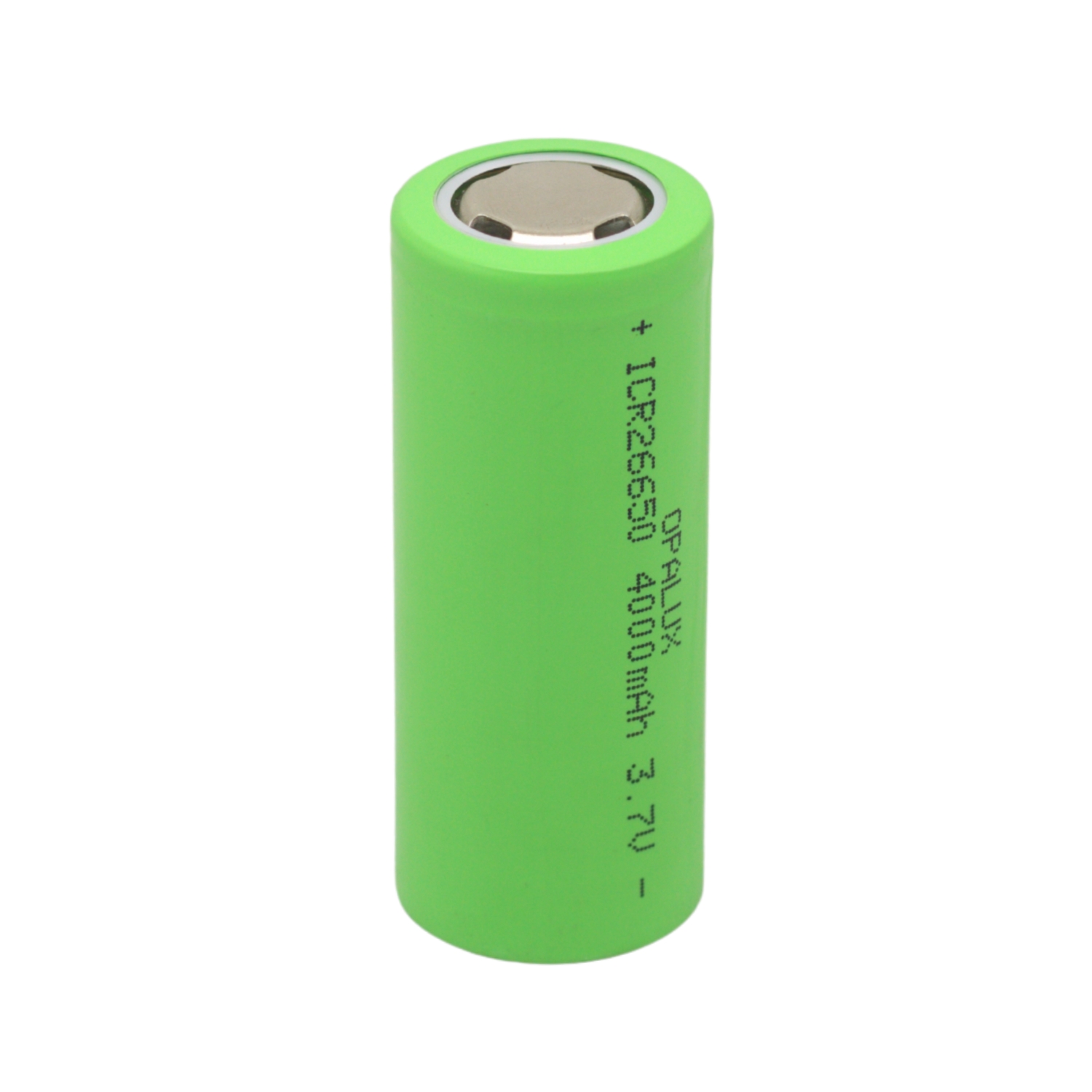ICR26650-4000 2 Westor ICR26650-4000 Opalux Batería Recargable Li-Ion Lifepo4 3.7V 4000mAh Tapa Plana ICR26650-4000 OPALUX