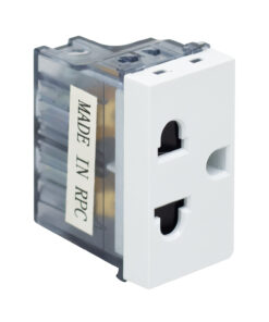 Dado Toma Universal con Línea Tierra K205 OPALUX