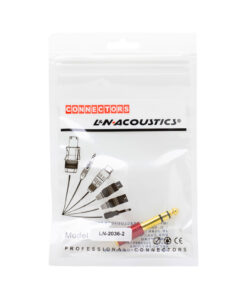 Adaptador Stereo Jack 3.5mm A Plug 6.35mm Rojo LN-2036-2 L&N-ACOUSTICS 6 Westor LN-2036-2 L&N-ACOUSTICS Adaptador Stereo Jack 3.5mm A Plug 6.35mm Rojo LN-2036-2 L&N-ACOUSTICS