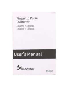 Westor LOX100A HeartCare Pulsioxímetro De Dedo LOX100A HEARTCARE