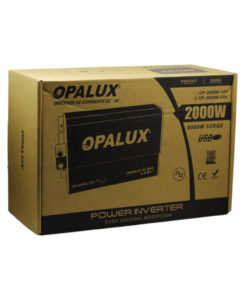 Inversor de Onda Modificada 2000W 24V Dc A 220V AC OP-2000M OPALUX 10 Westor OP-2000M-24V Opalux Inversor de Onda Modificada 2000W 24V Dc A 220V AC OP-2000M OPALUX