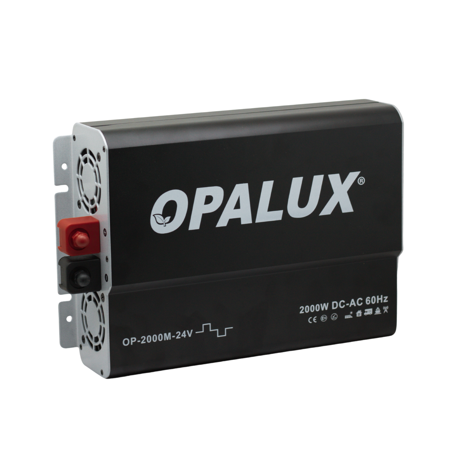 OP-2000M-24V 2 Westor OP-2000M-24V Opalux Inversor de Onda Modificada 2000W 24V Dc A 220V AC OP-2000M OPALUX