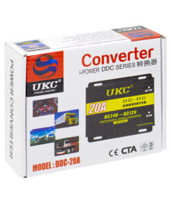 Reductor de voltaje DC 24V a 12V 20A DDC-20A UKC 6 Westor DDC-20A UKC Reductor de voltaje DC 24V a 12V 20A DDC-20A UKC