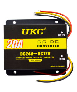 Reductor de voltaje DC 24V a 12V 20A DDC-20A UKC 5 Westor DDC-20A UKC Reductor de voltaje DC 24V a 12V 20A DDC-20A UKC