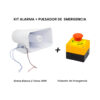 Westor KIT-WT-085-1 Opalux Kit Alarma Sirena 90W + Pulsador de Emergencia KIT-WT-085