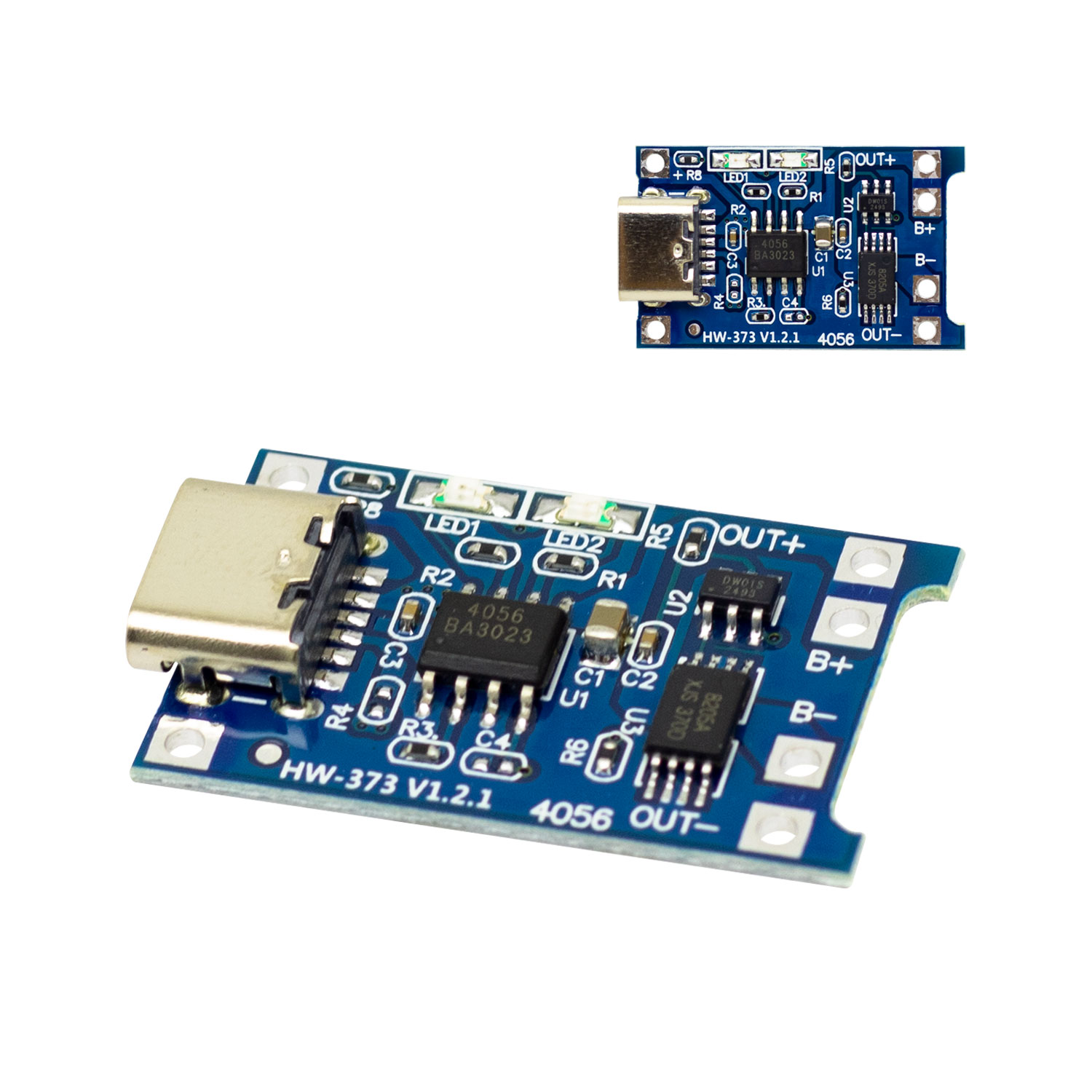 MOD-TP4056-1A-4 Westor MOD-TP4056-1A Genérico Módulo de Carga para batería de Litio Tipo C MOD-TP4056-1A