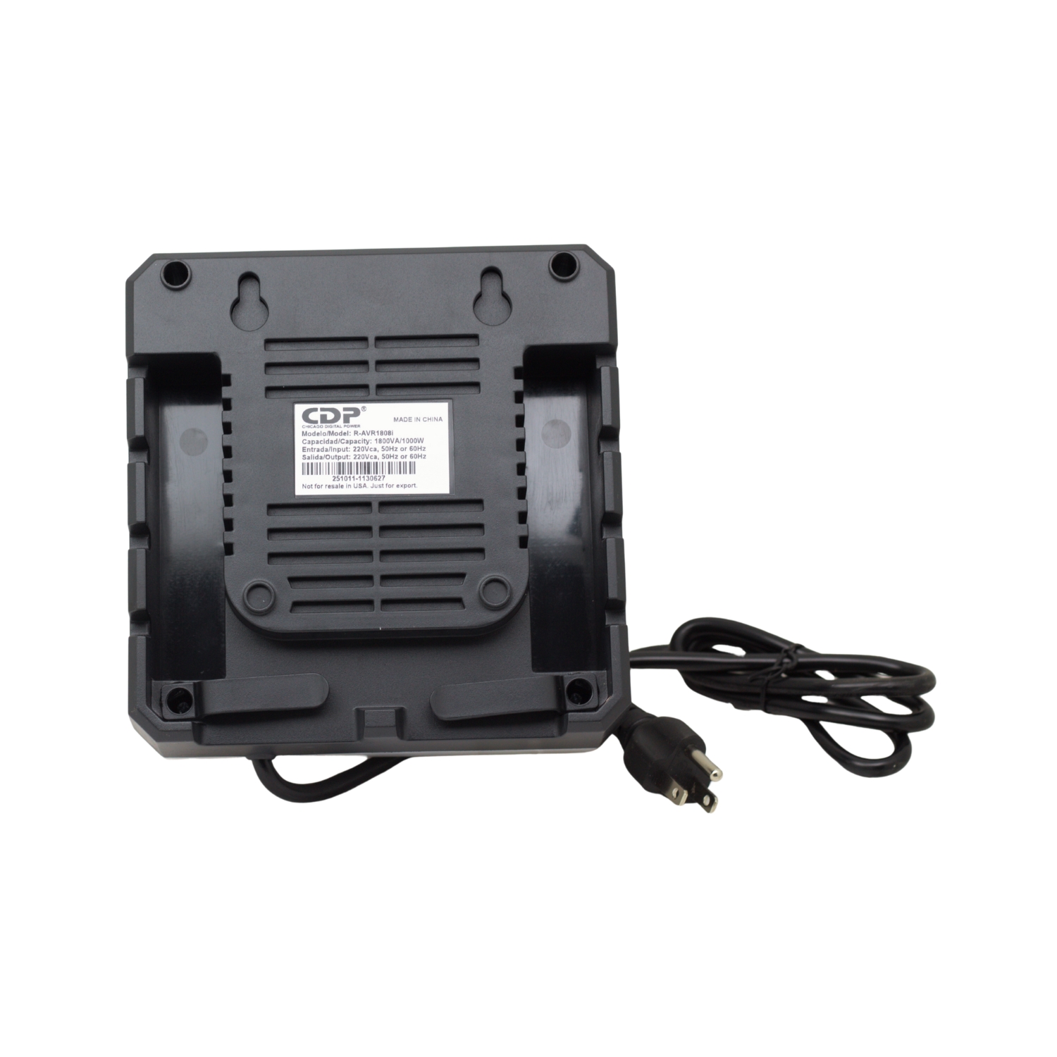 R-AVR1808I 6 Westor R-AVR1808I CDP Estabilizador 1800VA / 1000W 8 Salidas R-AVR1808I CDP