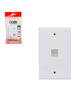 Placa 1 Puerto Para Accesorios TM-1121 FINDER