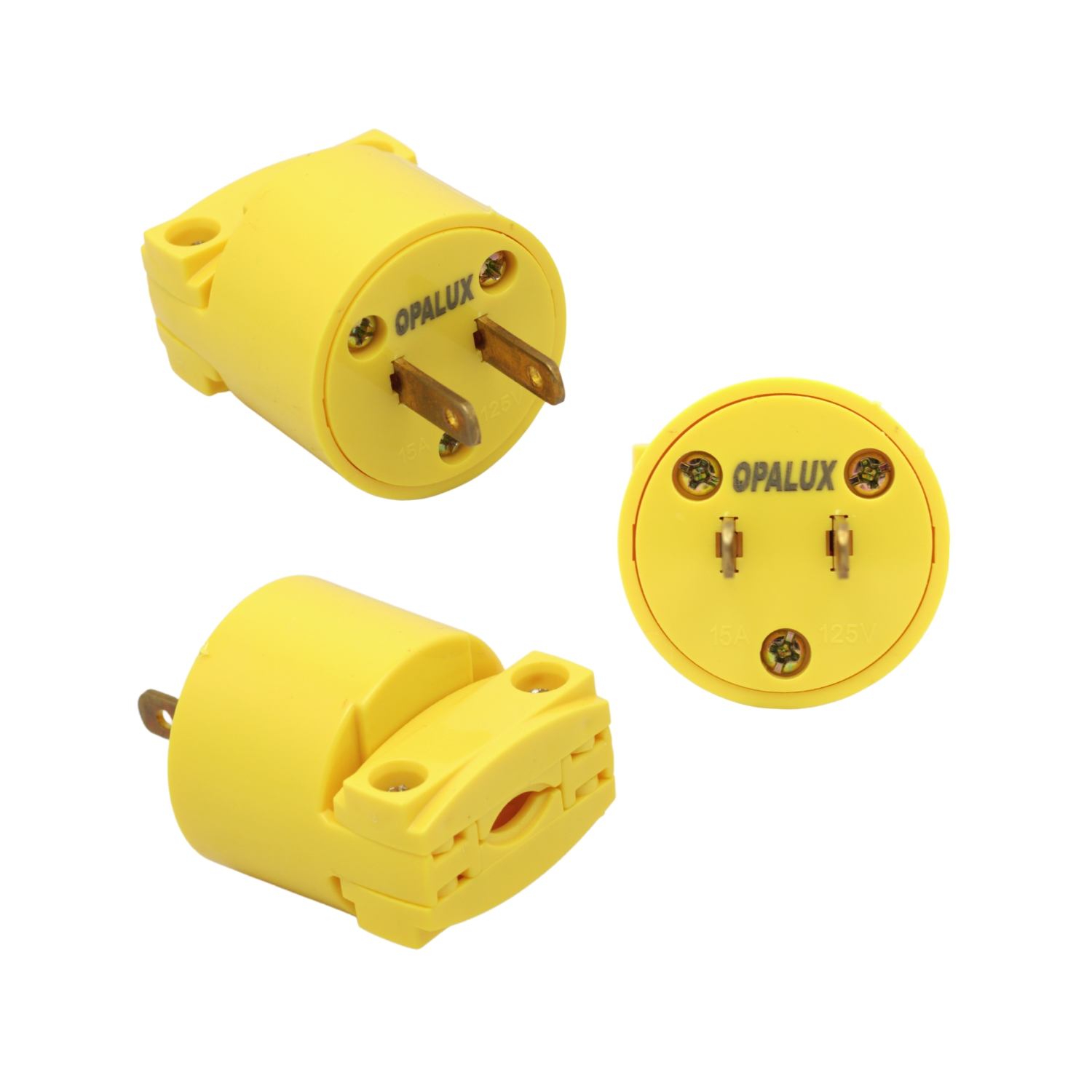 U38N2P 1 Westor U38N/2P Opalux Enchufe Tipo Leviton 15A Amarillo U38N/2P OPALUX