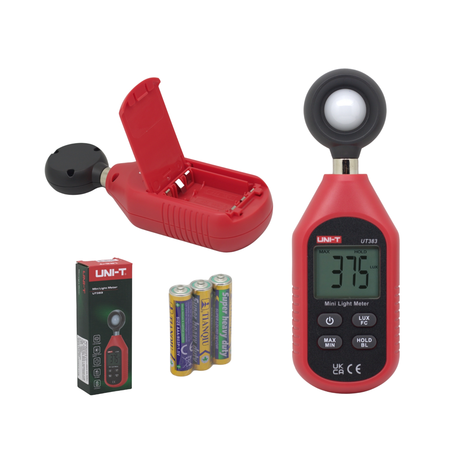 UT383 1 Westor UT383 Uni-T Mini Luxómetro Digital UT383 UNI‑T