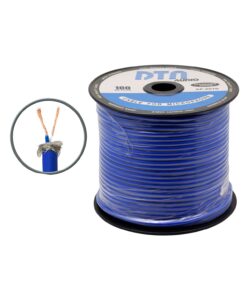 Cable Microfono Stereo Azul 100 mts AP-2070AZ DTN AUDIO