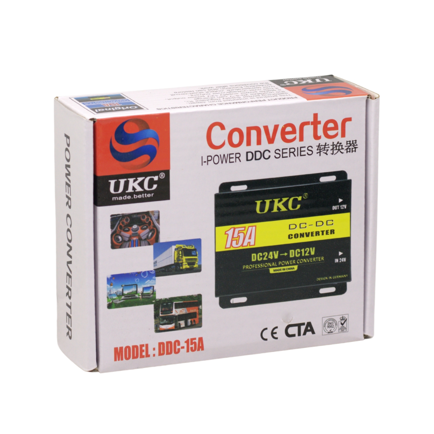 DDC-15A 5 Westor DDC-15A UKC Reductor de Voltaje 24V a 12V 15A DDC-15A UKC