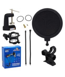 Portamicro con Antibop y Soporte Para Celular DS-302 HAWK FREE POWER