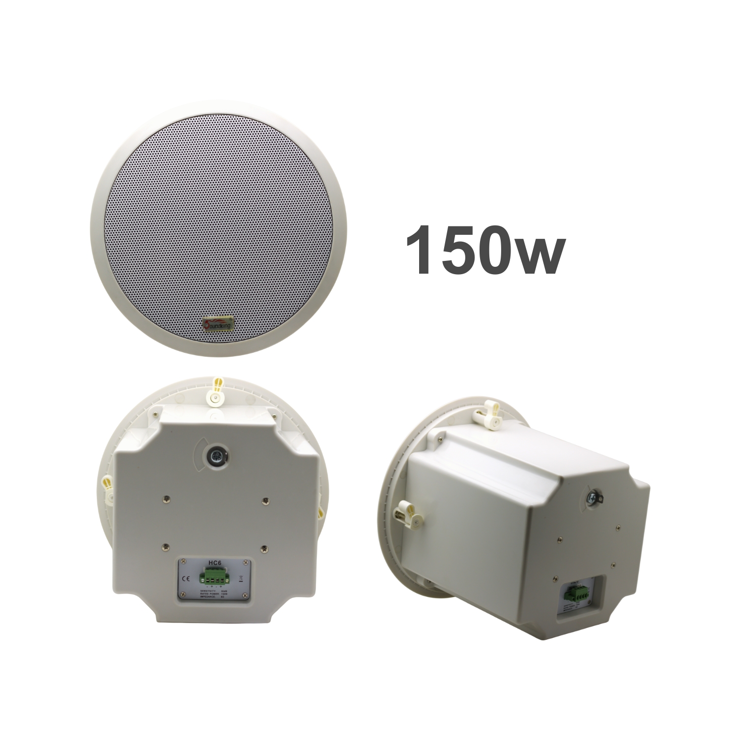 HC6-1 1 Westor HC6-1 SOUNDKING Parlante Ambiental Pasivo Coaxial 150W HC6-1 SOUNDKING