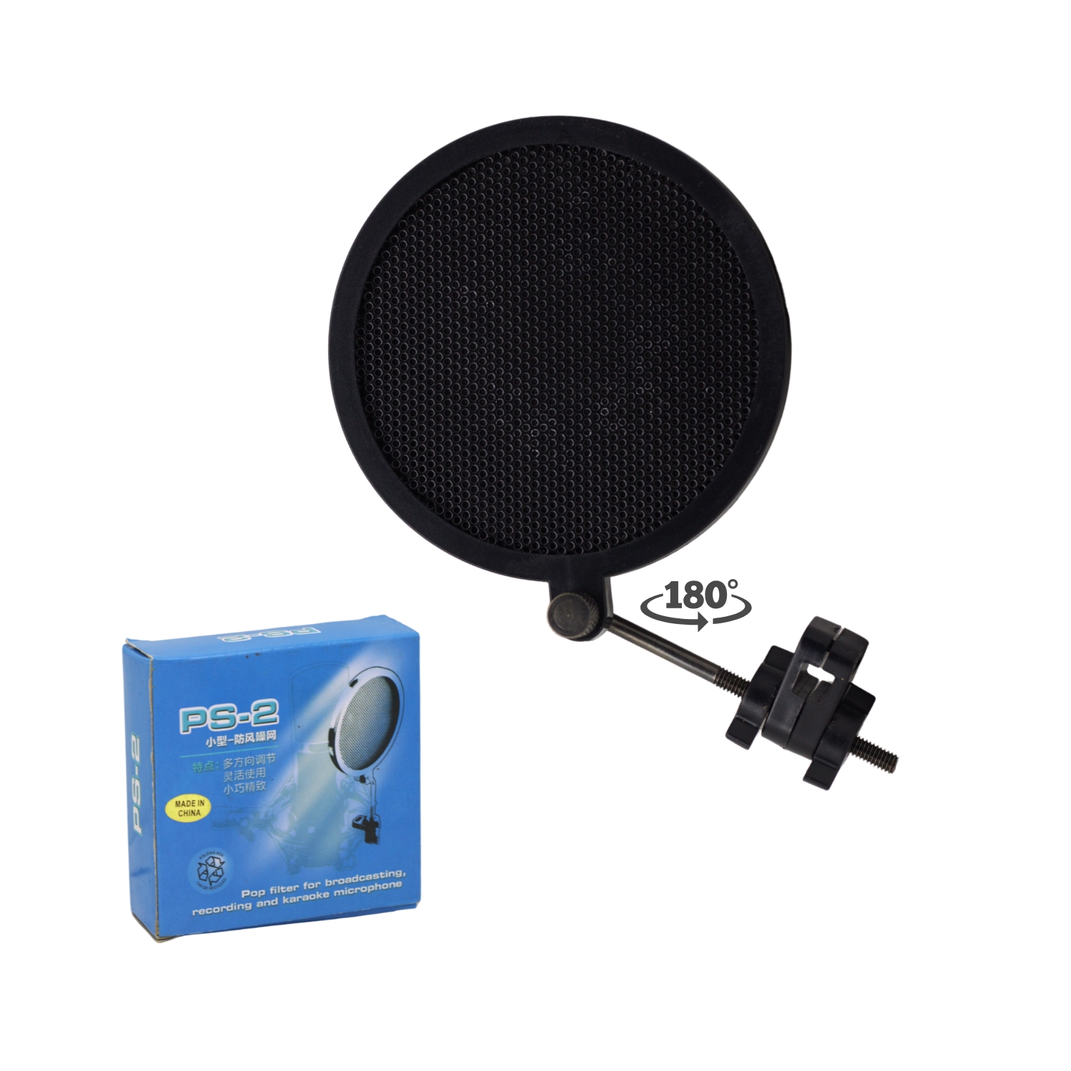 PS-2 1 Westor PS-2 Genérico Filtro Antipop Para Micrófono PS-2