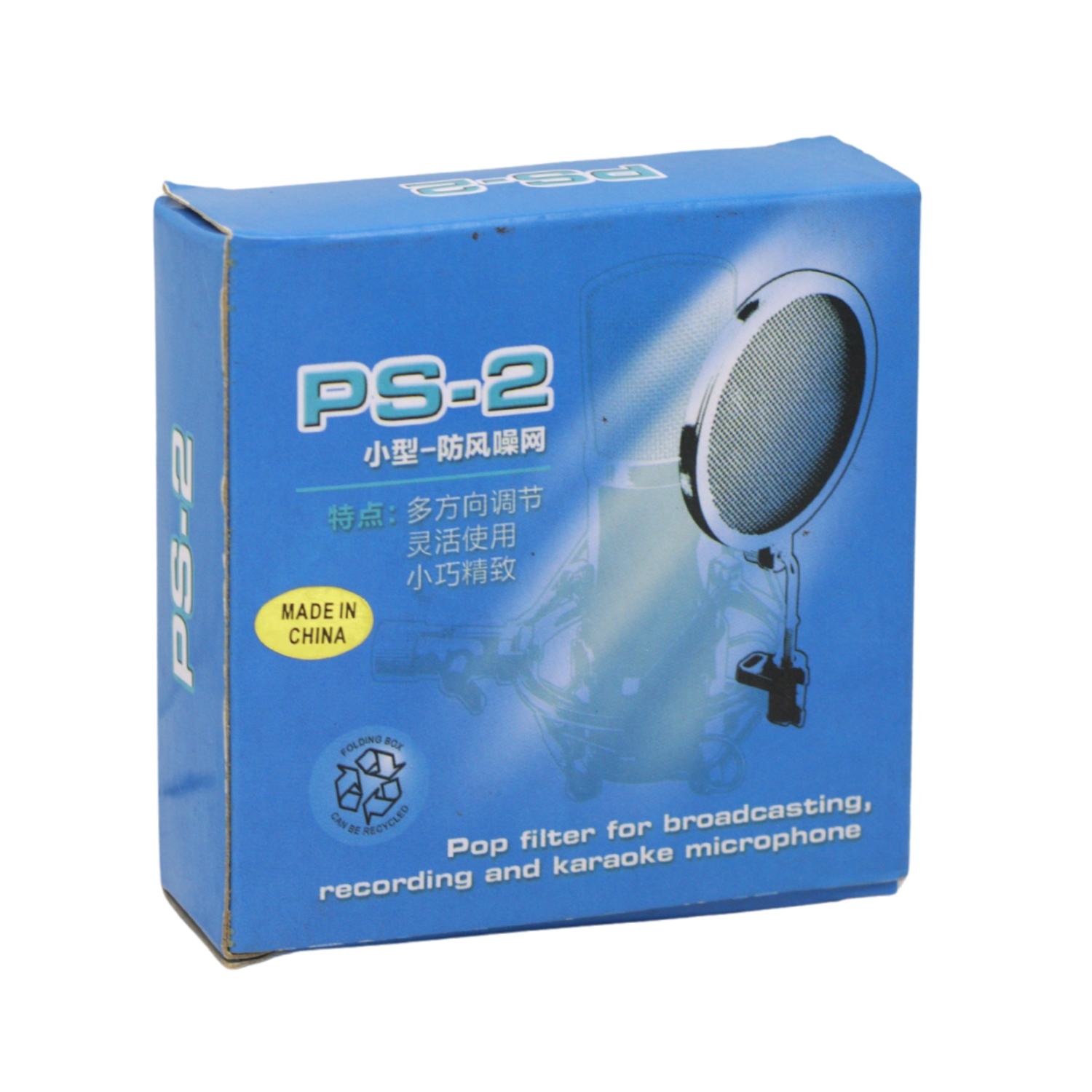 PS-2 4 Westor PS-2 Genérico Filtro Antipop Para Micrófono PS-2