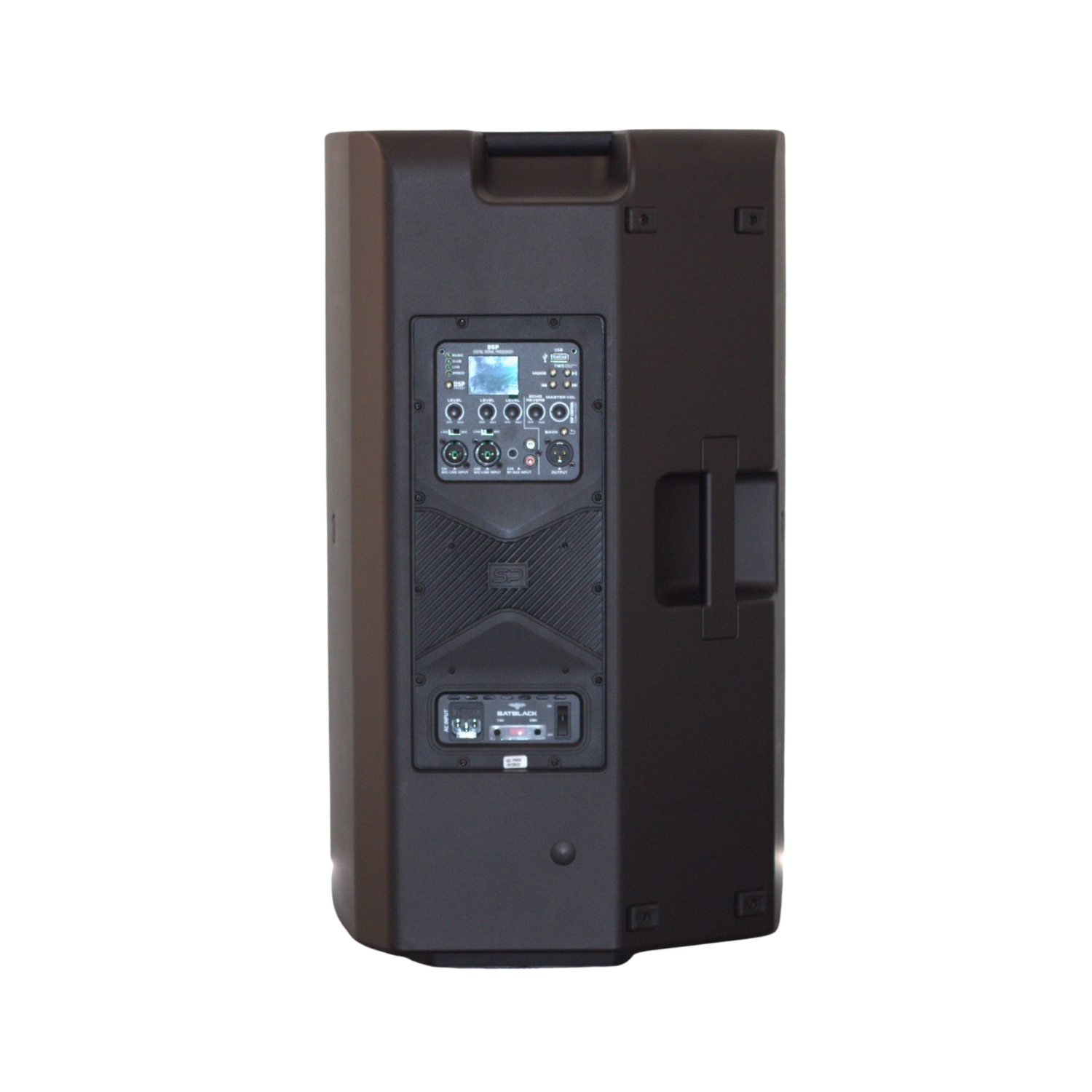 BT-PR1530D 4 Westor BT-PR1530D Batblack Gabinete Activo de 15" 10000W 220V 135Db 1.5KHz BT-PR1530D BATBLACK