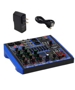 Mezclador Interfaz 4 Canales USB/Bluetooth DSP MS-4K ALL SOUND